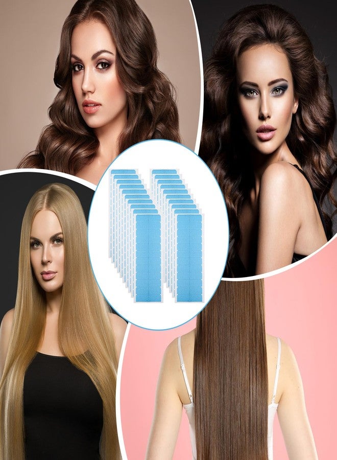 240 قطعة من شريط لاصق لوصلات الشعر، شريط لاصق مزدوج الجوانب للشعر المستعار، شريط لاصق لوصلات الشعر، شريط لاصق بديل لوصلات الشعر الطبيعي، أدوات تجميل أشرطة الشعر المستعار - Image 5